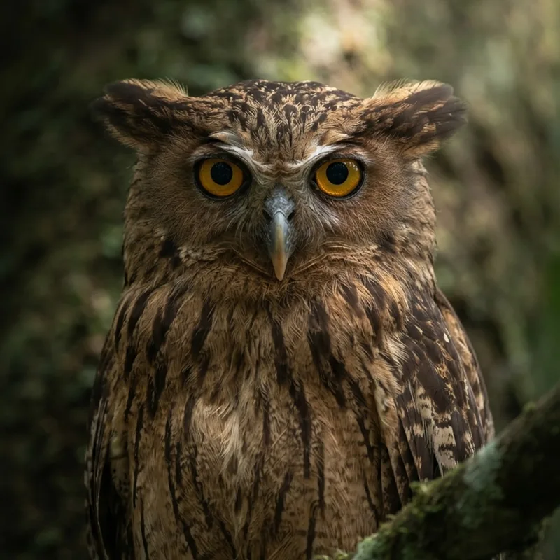 Brown Fish Owl