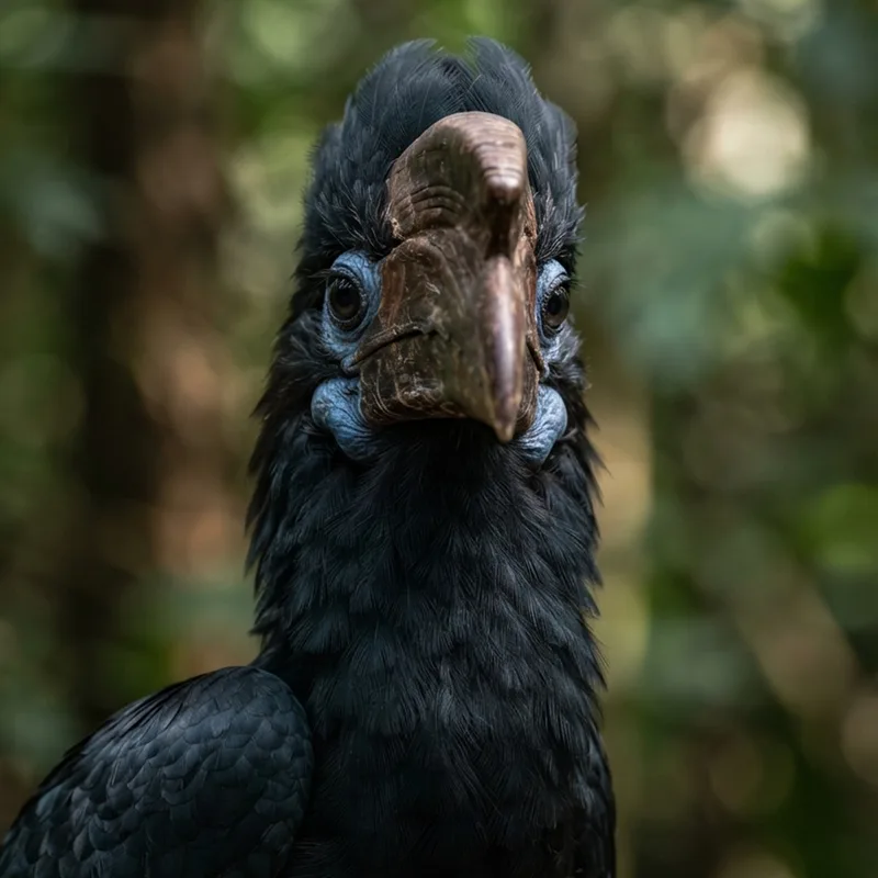 Bushy-Crested Hornbill