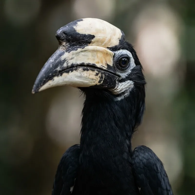 Oriental pied hornbill