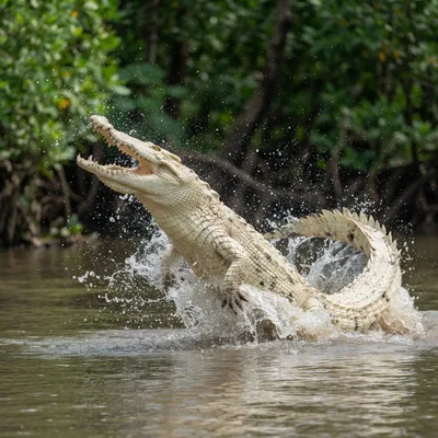 White Crocodile1